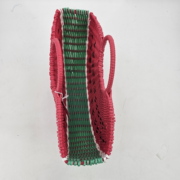 Watermellon Woven Beach Tote Purse - Picture 3 of 4